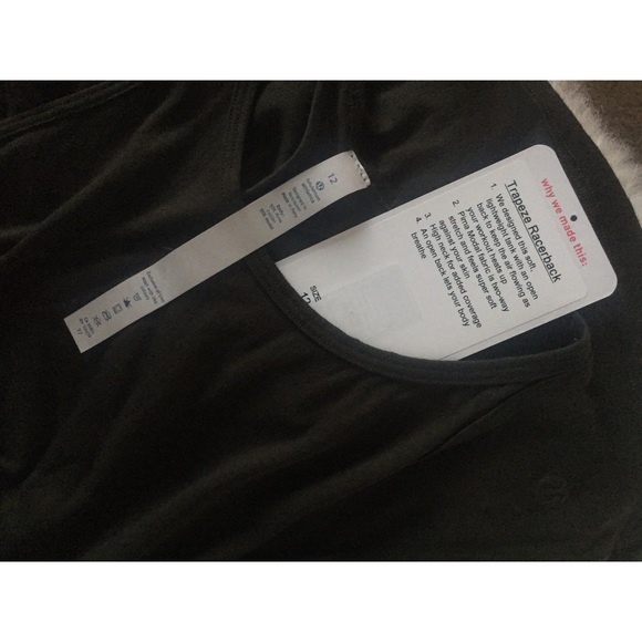 Dark Olive Trapeze Raceback Lululemon Tank - Picture 5 of 5