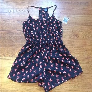Cute floral romper