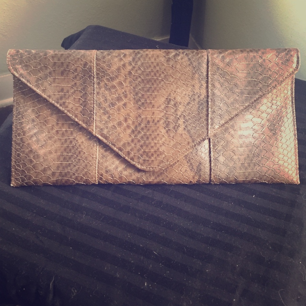 Oversized Urban Expressions python clutch