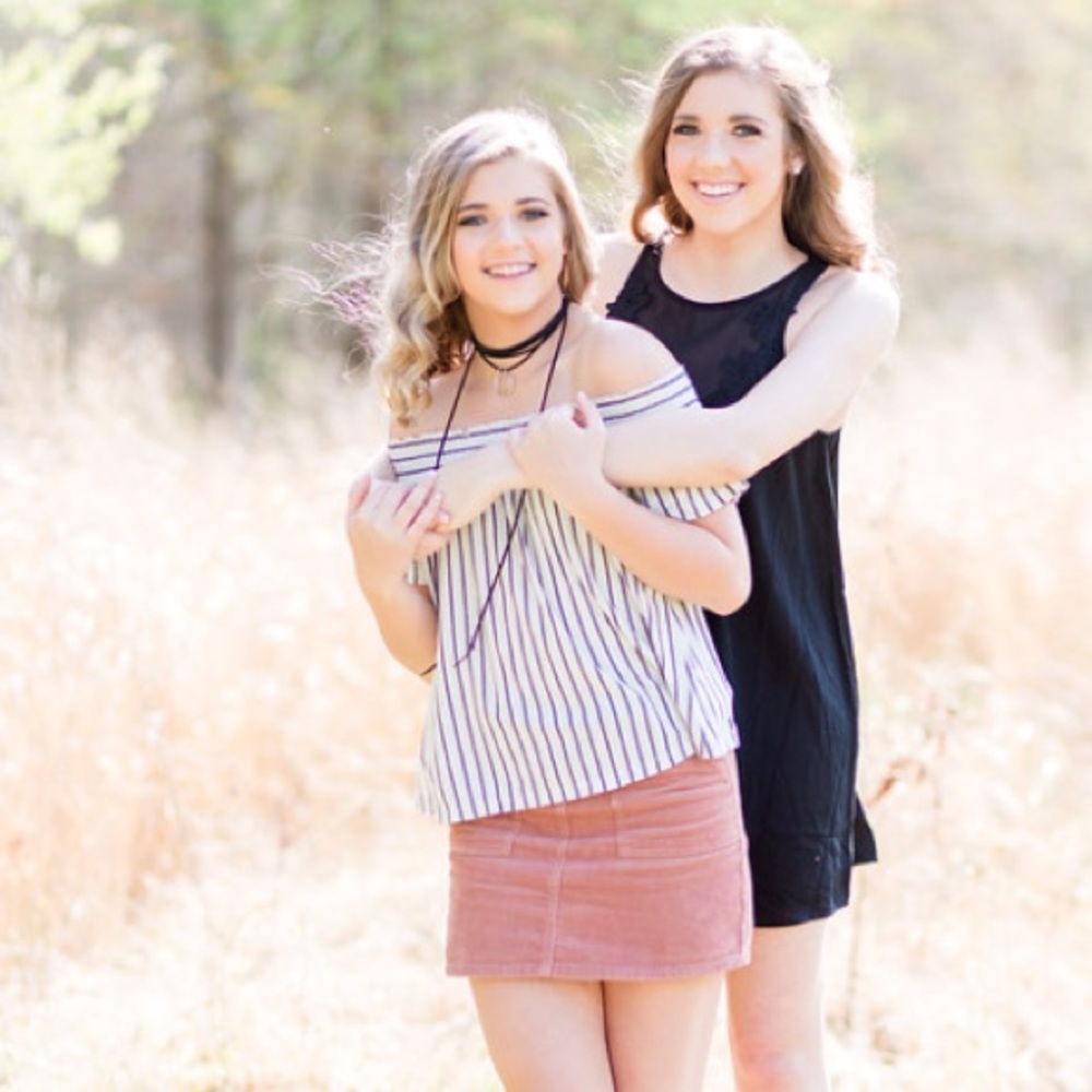 Kendall & Kylie corduroy mini skirt