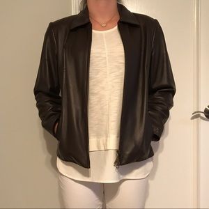 Talbots Leather Jacket