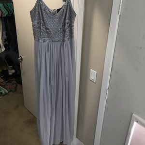 Long Adrianna Papell Dress