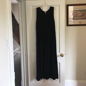 Old Navy Black Cotton Maxi