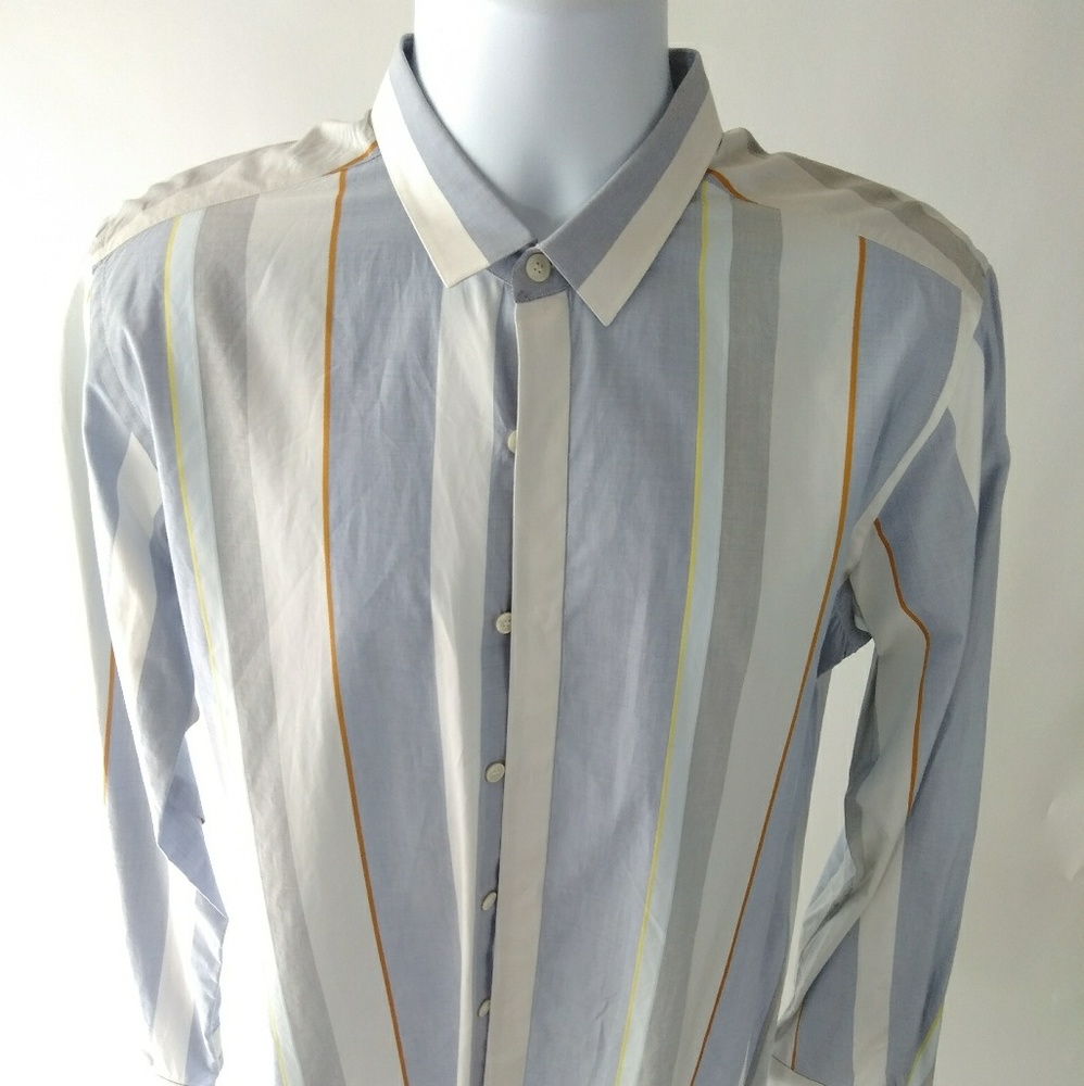 Salvatore Ferragamo Men's Derby Dress Shirt