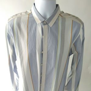 Salvatore Ferragamo Men's Derby Dress Shirt