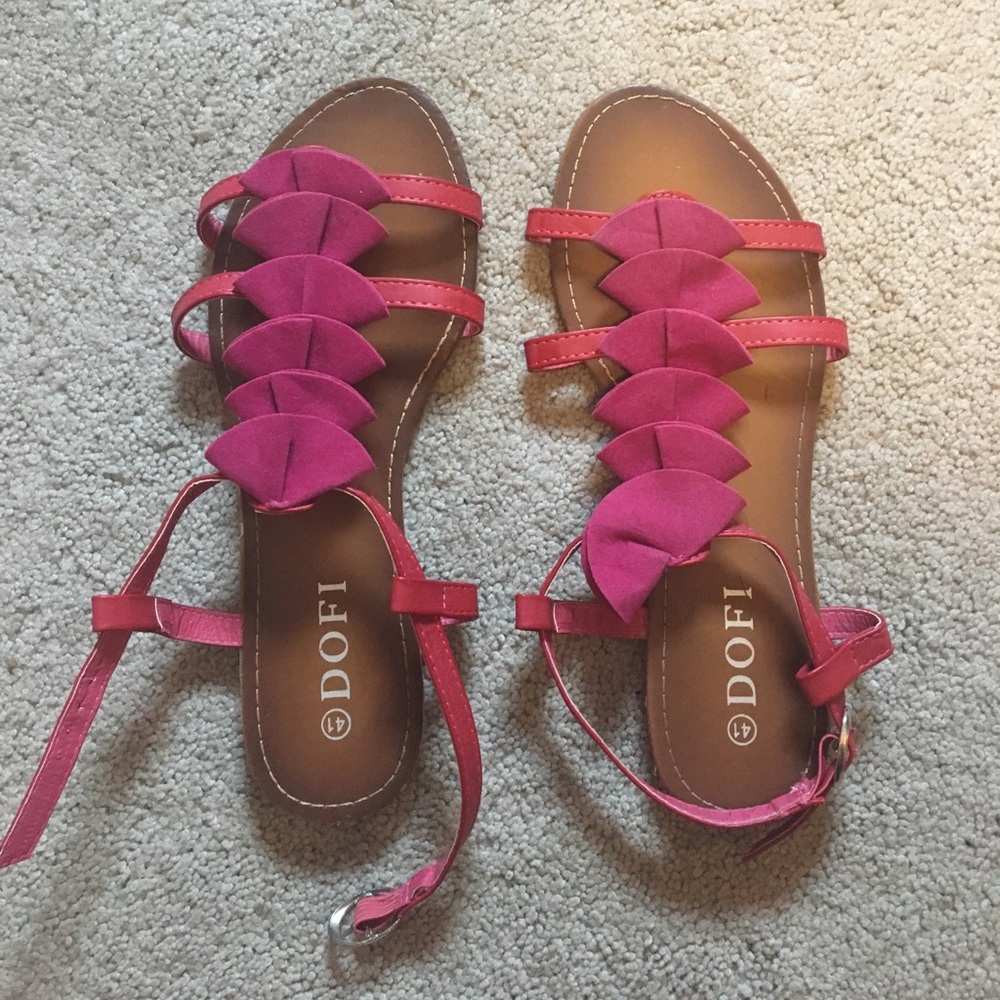 Real Italian leather sandals
