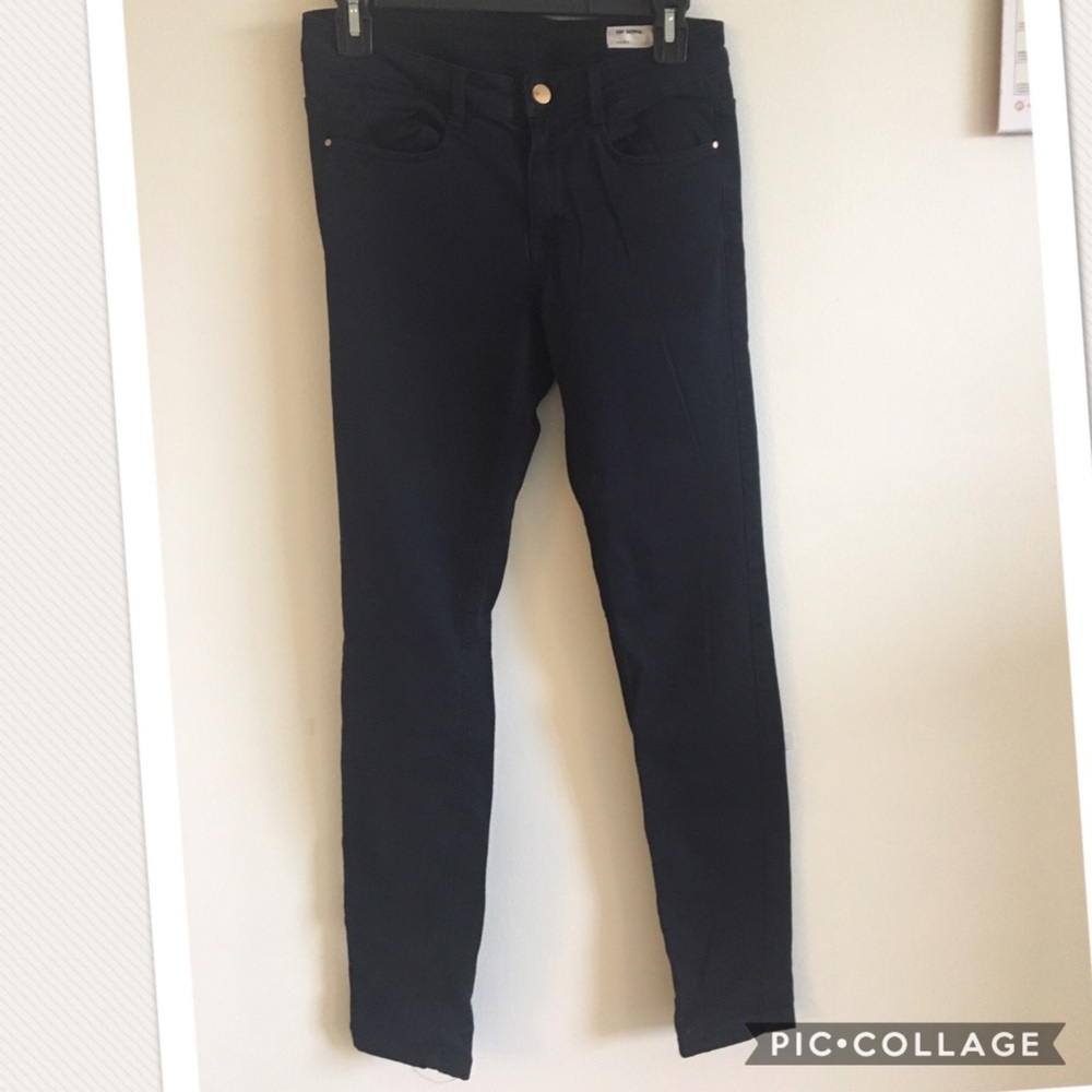 Final sale-need goneZARA TRF Navy blue denim jeans