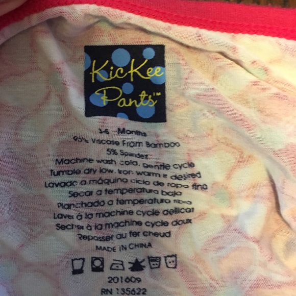 Like new Kickee pants pjs 3-6 mnth bundle. - Picture 4 of 8