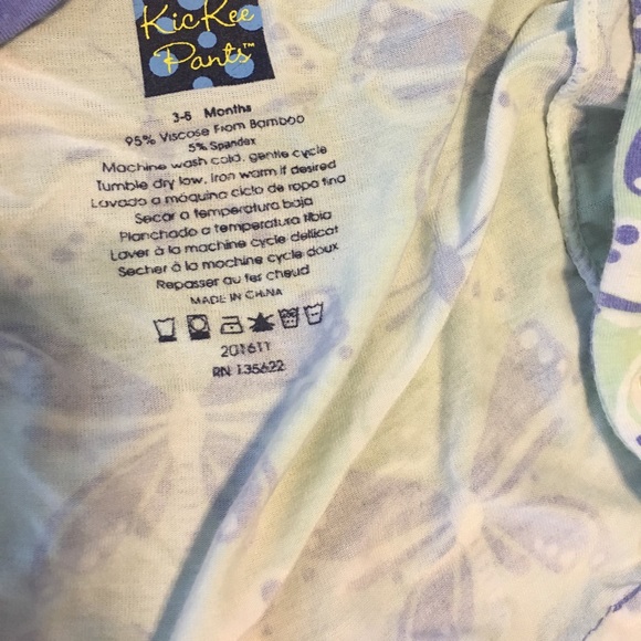 Like new Kickee pants pjs 3-6 mnth bundle. - Picture 7 of 8