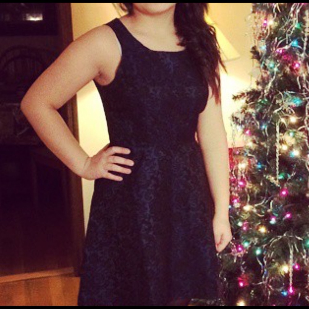 Navy dress