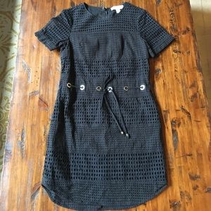 Michael Kors Black Cotton Dress