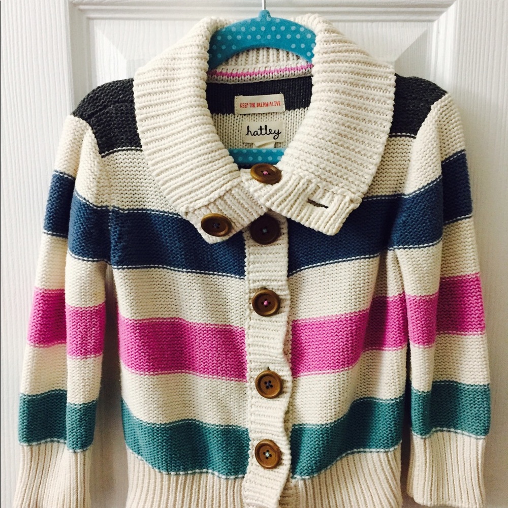 Hatley sweater cute collar fall back 2 school sz 2