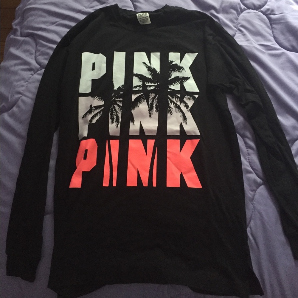 VS PINK crew neck sweatshirt