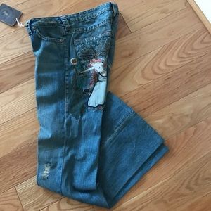 True religion destroyed vintage jeans
