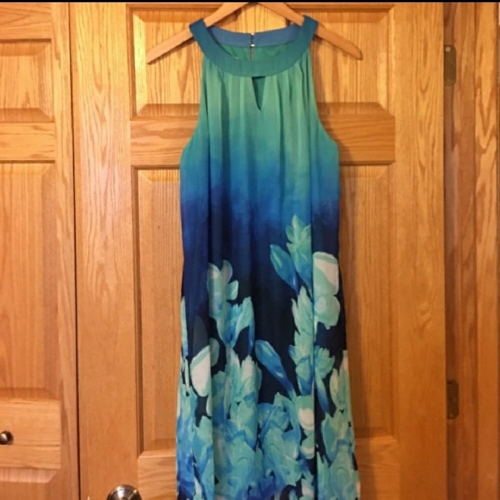 Beautiful ombré floral dress