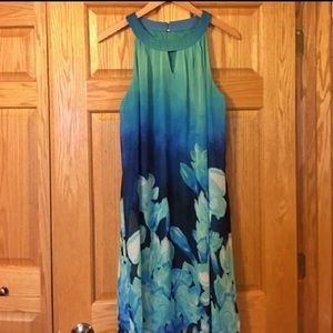 Beautiful ombré floral dress