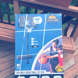 Lifetime portable basketball hoop