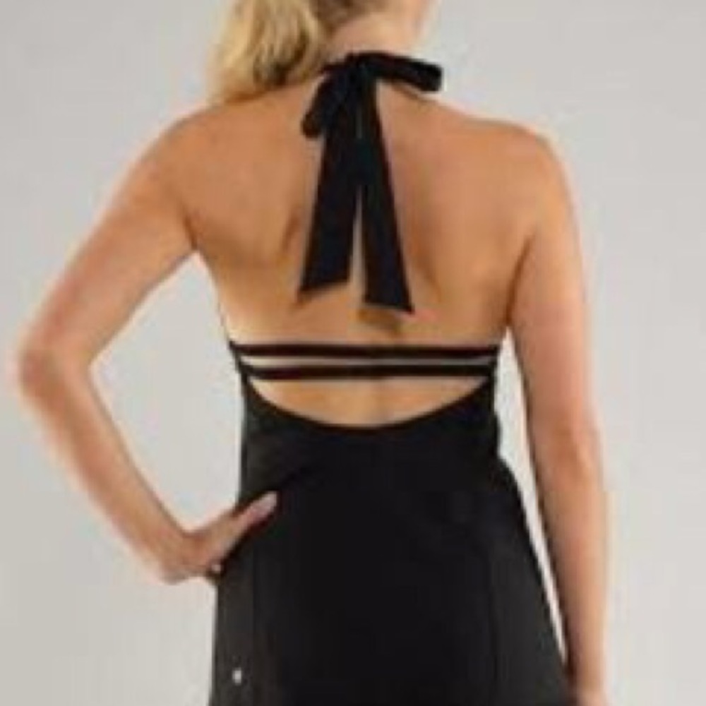 Lululemon Black Dignity Halter