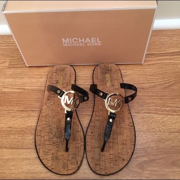 MICHAEL Michael Kors Shoes - Micheal Kors Black Jelly Sandal