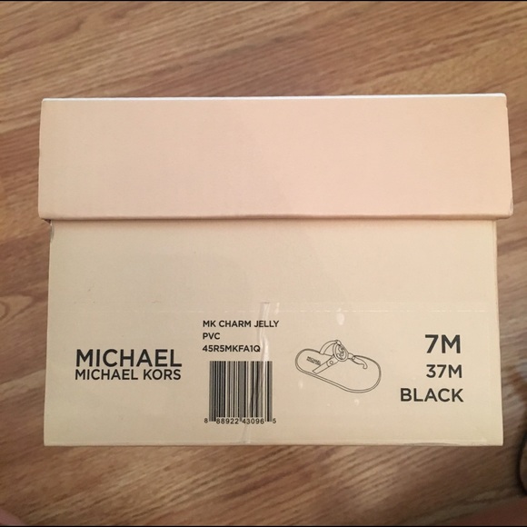 Micheal Kors Black Jelly Sandal - Picture 6 of 6