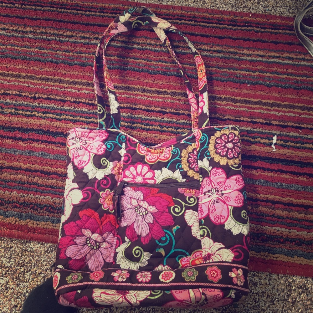 Vera bradley shoulder bag 100% cotton