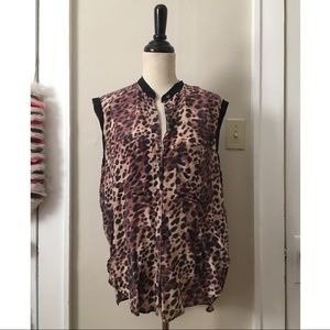 Étoile Isabel Marant Leopard Print Top