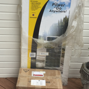 Solar Panel kit, and charger