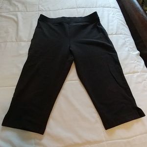 Below knee stretch exercise pants