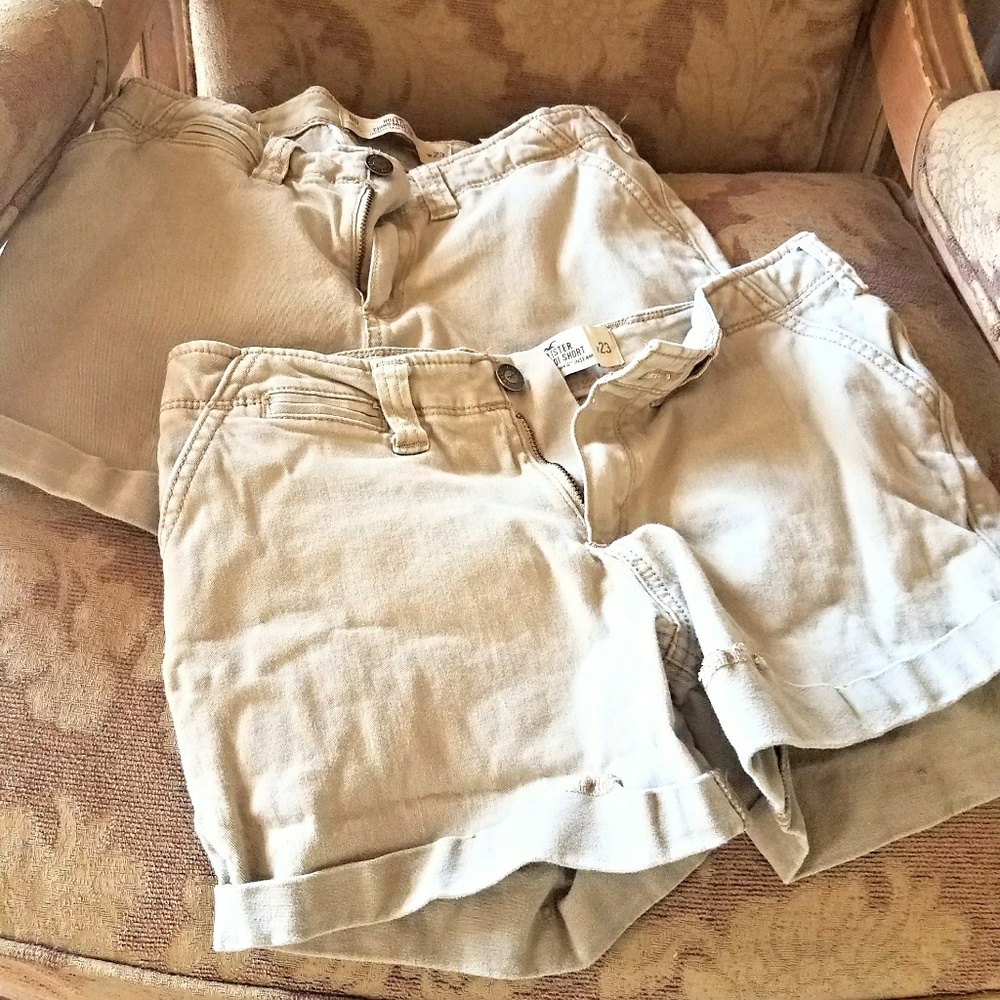 Hollister Khaki Shorts