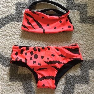 Kelealove swimwear toddler girls bikini set 2t