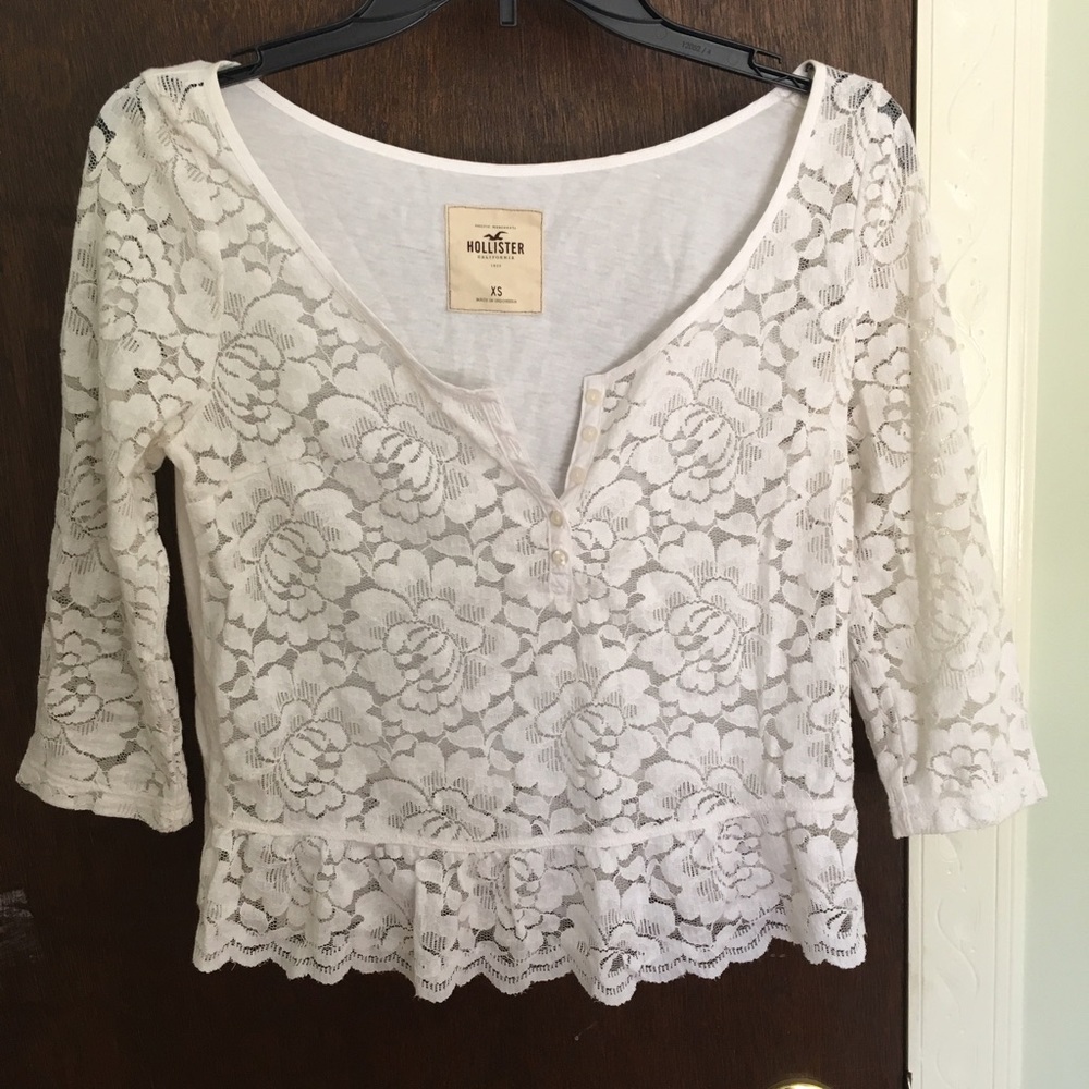 Hollister Lace Top