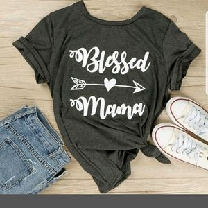 Blessed mama shirt