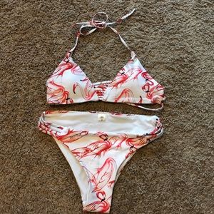 Flamingo bathing suit, never worn