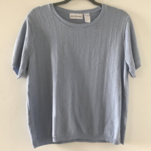 vintage knit short sleeve