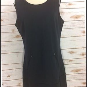 Athleta black dress