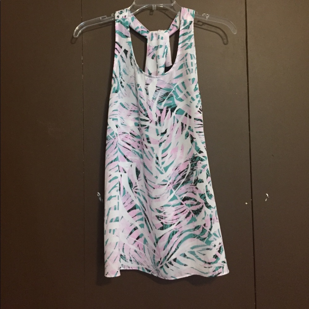 Cynthia Rowley flowy tank top