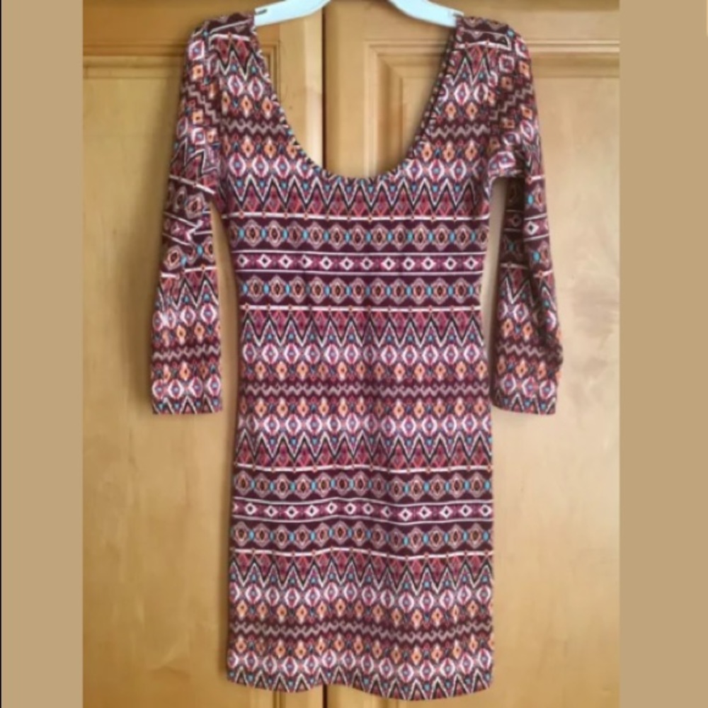 Beautiful Forever 21 Multi Colored Dress