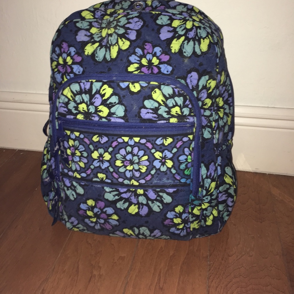 Vera Bradley Backpack in Indigo Pop