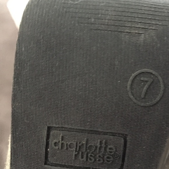 Grey Bootie Heels - Picture 2 of 2