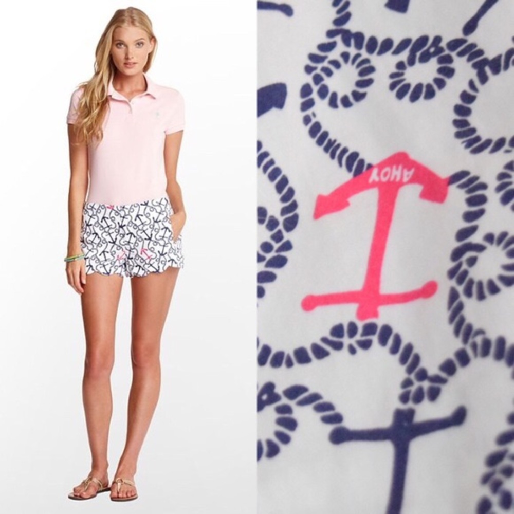 Lilly Pulitzer Ahoy There shorts