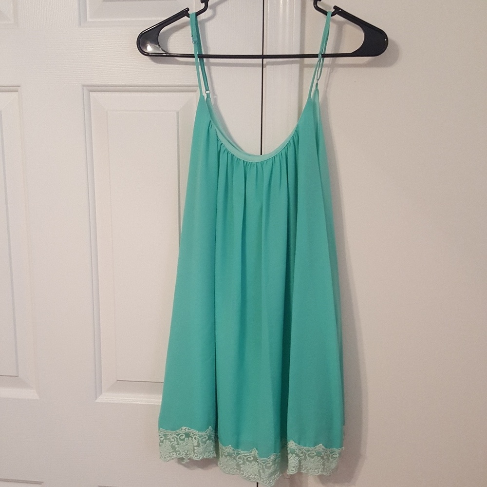 🆕️Turquoise Baby Doll Tank/Dress