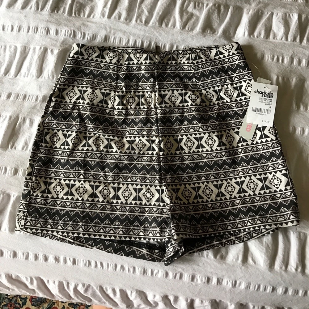 NWT Charlotte Russe Tribal Shorts