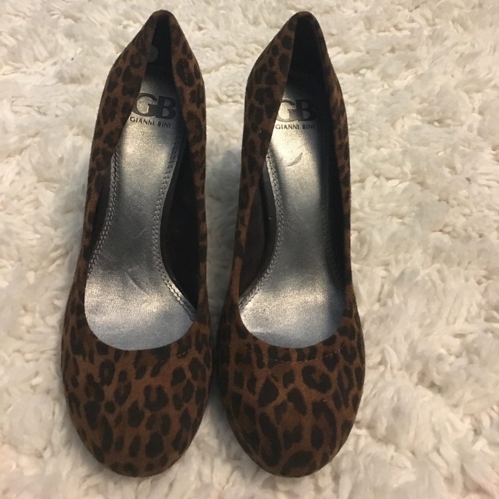 Leopard Heels