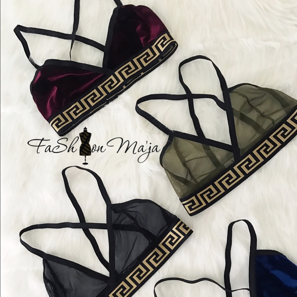 Custom Made Mesh Bralettes (EACH SOLD SEPARATELY)
