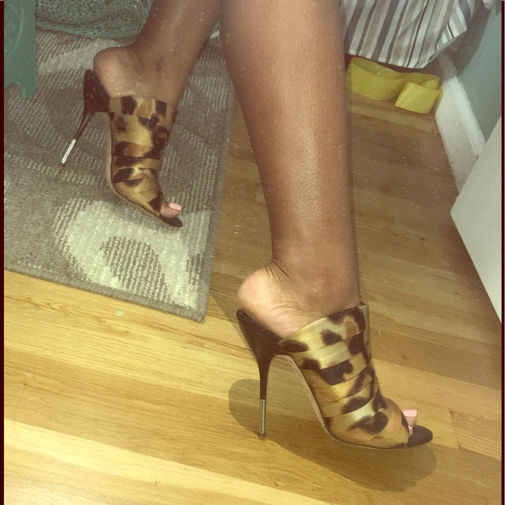 Giuseppe Zanotti Cheetah Heels