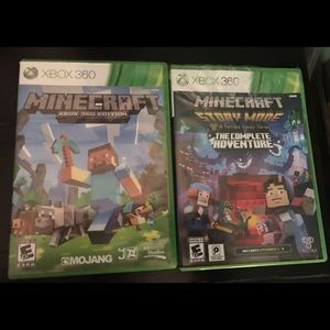 Xbox 360 games minecraft just bought in April