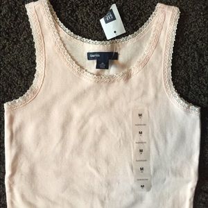 Girls Pale Pink Tank