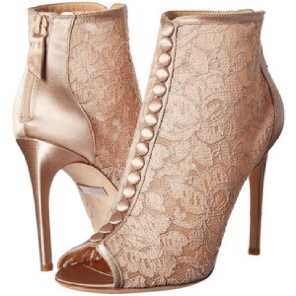 Badgley Mischka Nerina Lace Bootie