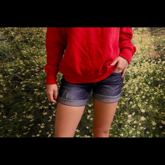 Patriotic denim shorts - Picture 2 of 2