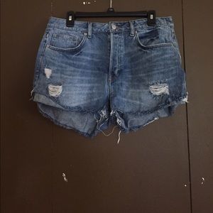 Jean short shorts